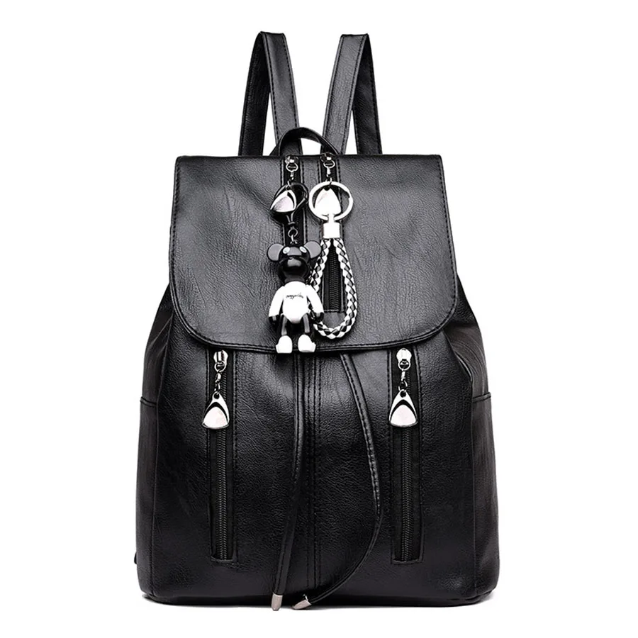 Waterproof Casual Leather Women Backpacks Bear Pendant Drawstring School Bags Teenager Leisure Solid Travel School Shoulder Bags
Waterproof Casual Leather Women Backpacks Bear Pendant Drawstring School Bags Teenager Leisure Solid Travel School Shoulder Bags