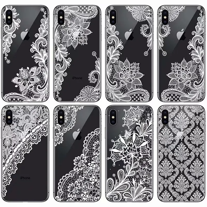 Soft Phone Cases For iphone 7 Clear Silicone TPU Mandala Flower Cover For iphone 7 8 6 6s Plus X 10 5s SE Xs Max Xr Coque Fundas
Soft Phone Cases For iphone 7 Clear Silicone TPU Mandala Flower Cover For iphone 7 8 6 6s Plus X 10 5s SE Xs Max Xr Coque Fundas