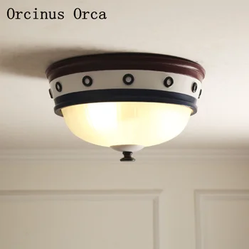 Mediterranean yacht ceiling lamp boys bedroom children's room lamp modern simple LED color circular ceiling lamp
Mediterranean yacht ceiling lamp boys bedroom children's room lamp modern simple LED color circular ceiling lamp