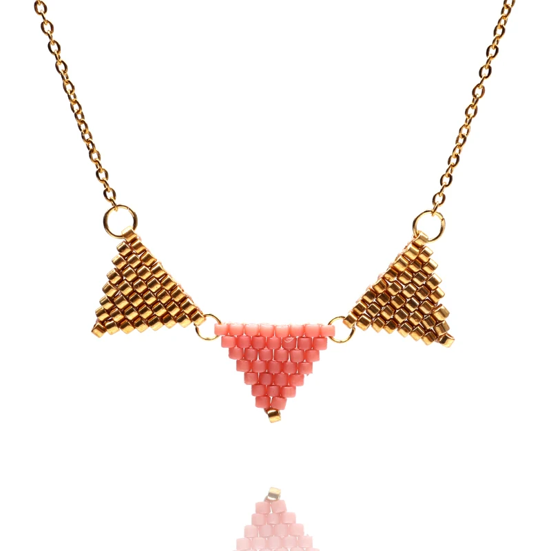 Wholesale Fairy Cute Boho Geometric Pendant Colliers Necklaces Fashion Friendship Gifts Women Miyuki Necklace Gold Chain Choker
Wholesale Fairy Cute Boho Geometric Pendant Colliers Necklaces Fashion Friendship Gifts Women Miyuki Necklace Gold Chain Choker
