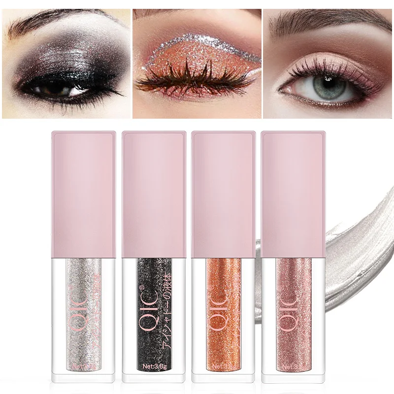 New Liquid Glitter Eyeshadow Easy to Wear Waterproof Maquillage Eye Shadow Pallete Beauty Pigment Makeup Tools
New Liquid Glitter Eyeshadow Easy to Wear Waterproof Maquillage Eye Shadow Pallete Beauty Pigment Makeup Tools