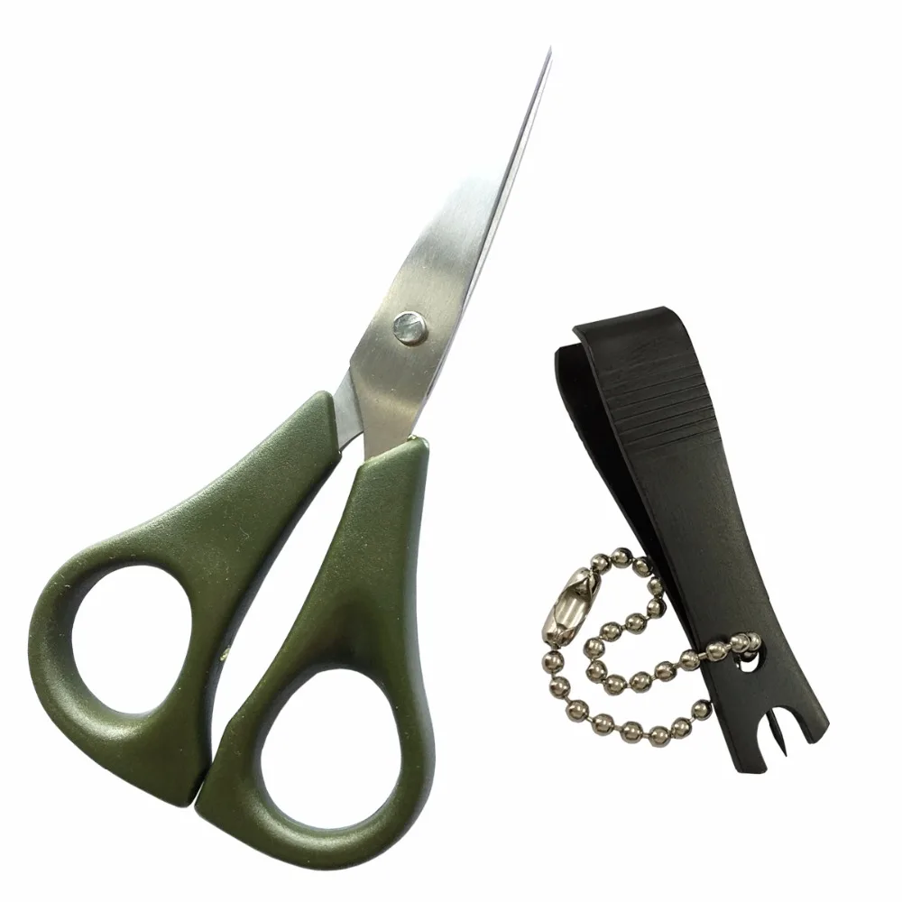 Braid Line Cutter with Stainless Steel Scissors Kit, Clipper Nipper, Scissors, Pack of 2Pcs
Braid Line Cutter with Stainless Steel Scissors Kit, Clipper Nipper, Scissors, Pack of 2Pcs