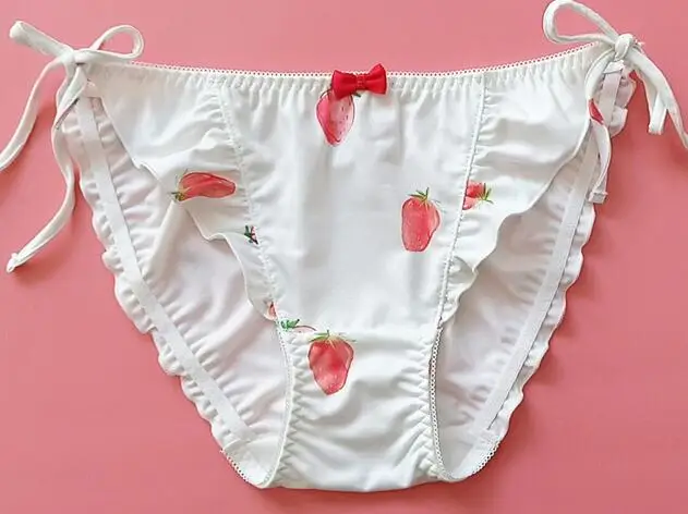 100% Real Photos M L Lovely Cute Lolita Kawaii Princess Cherry Strawberry Side Tie Panties Underwear Brief Thong Lingeries WP489
100% Real Photos M L Lovely Cute Lolita Kawaii Princess Cherry Strawberry Side Tie Panties Underwear Brief Thong Lingeries WP489