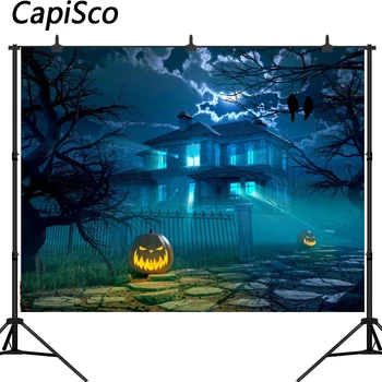 Capisco photo backdrops Night Horror Halloween Pumpkin Light backdrop photocall professional customize product photography
Capisco photo backdrops Night Horror Halloween Pumpkin Light backdrop photocall professional customize product photography
