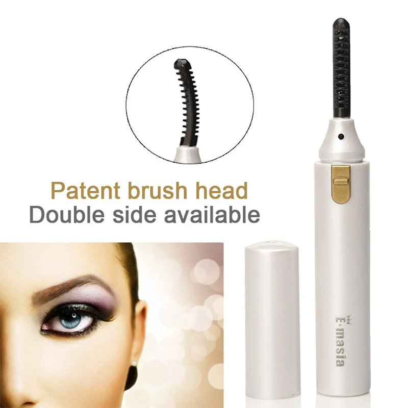 Electric Heated Eyelash Curler Double Sided Long Lasting Iron Eyelash Curly Lash Beauty Makeup Tool WH998
Electric Heated Eyelash Curler Double Sided Long Lasting Iron Eyelash Curly Lash Beauty Makeup Tool WH998