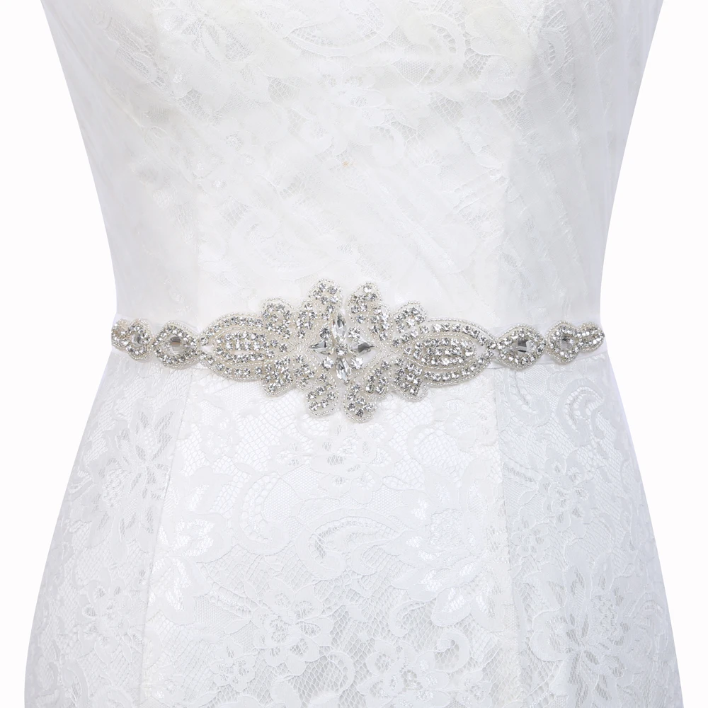 Inofinn Z03 Crystal Wedding Accessories Satin Wedding Dress Belt Bridal Ribbon Waistband Sash Belt for Evening Prom Dresses
Inofinn Z03 Crystal Wedding Accessories Satin Wedding Dress Belt Bridal Ribbon Waistband Sash Belt for Evening Prom Dresses