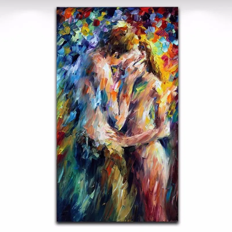 Handpainted Colorful Knife Palette Nude Oil Painting Naked Lovers Wall Art Home Decor Picture Handmade Women Acrylic Paintings 4
Handpainted Colorful Knife Palette Nude Oil Painting Naked Lovers Wall Art Home Decor Picture Handmade Women Acrylic Paintings 4