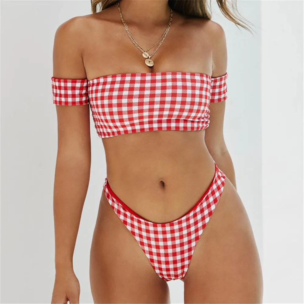 sexy bikini 2019 Sexy printing lattice Wrapped chest wristband Chest pad Thong bikinis swimwear women swimsuit biquini swimwear
sexy bikini 2019 Sexy printing lattice Wrapped chest wristband Chest pad Thong bikinis swimwear women swimsuit biquini swimwear