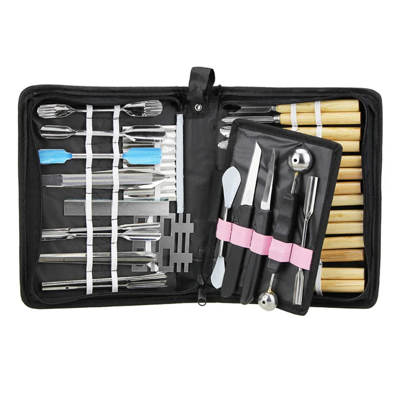 Culinary Carving Tool Set 46 in 1 Fruit/vegetable Garnishing/cutting/slicing Set Garnish Kitchen Tool Set TN99
Culinary Carving Tool Set 46 in 1 Fruit/vegetable Garnishing/cutting/slicing Set Garnish Kitchen Tool Set TN99