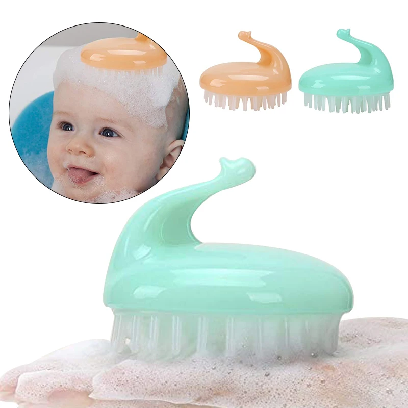 Facial Cleanser Baby Washing Hair Washing Brush Cleansing Brush Effective Silicone Cute Tool 
Facial Cleanser Baby Washing Hair Washing Brush Cleansing Brush Effective Silicone Cute Tool