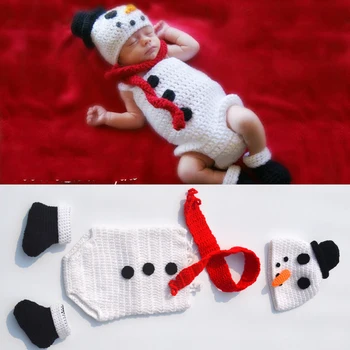Cute !! Xmas Soft Newborn Baby Photography Props Crochet Outfits Baby Hat& Cap+clothes+shoes Baby Girl/Boy for Christmas
Cute !! Xmas Soft Newborn Baby Photography Props Crochet Outfits Baby Hat& Cap+clothes+shoes Baby Girl/Boy for Christmas