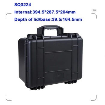 428*350*230mm hot sale anti-shock waterproof hard plastic flight Case with pick pluck foam
428*350*230mm hot sale anti-shock waterproof hard plastic flight Case with pick pluck foam