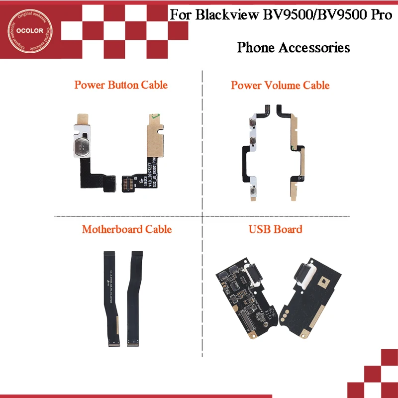 ocolor For Blackview BV9500 BV9500 Pro USB Board Power Button Cable For Blackview BV9500 BV9500 Pro FPC Cable Power Volume Cable
ocolor For Blackview BV9500 BV9500 Pro USB Board Power Button Cable For Blackview BV9500 BV9500 Pro FPC Cable Power Volume Cable