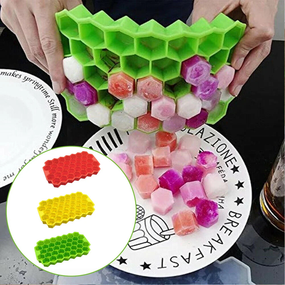 ABEDOE Silicone Ice Cube 37 Lattices Cream Reusable Trays Ice Cube Mold Silicone Honeycomb Shape Chocolate Molds, Handmade Diy
ABEDOE Silicone Ice Cube 37 Lattices Cream Reusable Trays Ice Cube Mold Silicone Honeycomb Shape Chocolate Molds, Handmade Diy