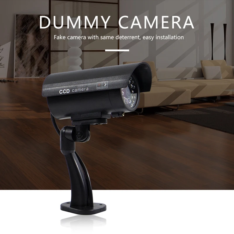 Fake CCTV Camera Waterproof Indoor Dummy CCD Red IR LED Light Outdoor Indoor Realisti Simulation Security Video Surveillance
Fake CCTV Camera Waterproof Indoor Dummy CCD Red IR LED Light Outdoor Indoor Realisti Simulation Security Video Surveillance