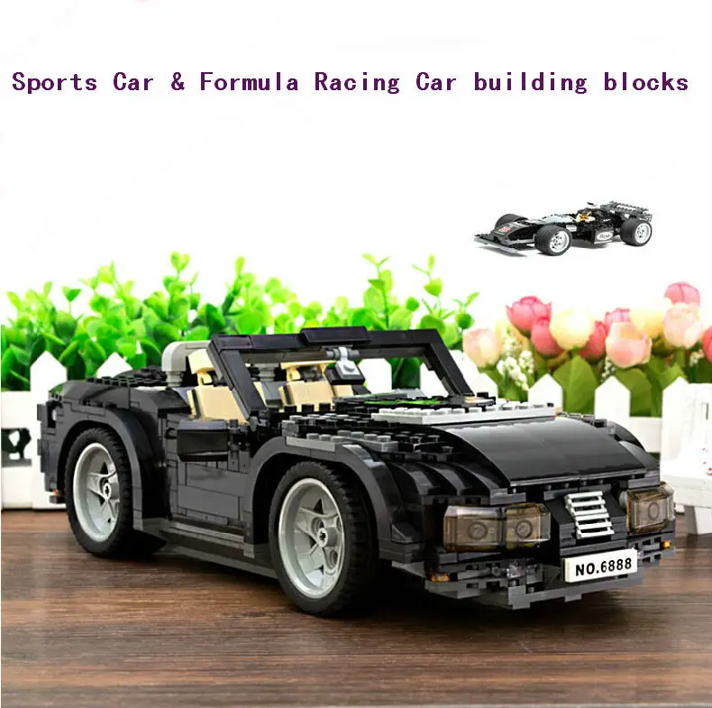 Sports Car & Formula Racing Car Model DIY Construction building blocks Sets 6888 Sports car 850 pcs Plastic toy for chidren
Sports Car & Formula Racing Car Model DIY Construction building blocks Sets 6888 Sports car 850 pcs Plastic toy for chidren