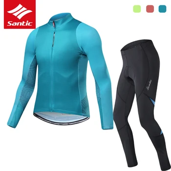 Santic Men Cycling Jersey Set Long Sleeve Bike Bicycle Jersey Spring Autumn Pro Team Cycling Clothing Set Maillot Ciclismo S-3XL
Santic Men Cycling Jersey Set Long Sleeve Bike Bicycle Jersey Spring Autumn Pro Team Cycling Clothing Set Maillot Ciclismo S-3XL