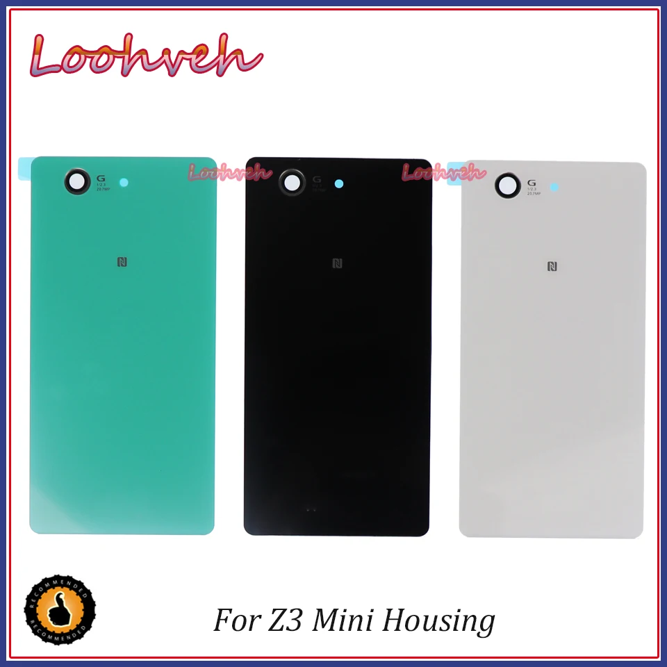For SONY Xperia Z3 mini Glass Rear Housing Cover Replacement Back Door Z one Compact Battery Power Case
For SONY Xperia Z3 mini Glass Rear Housing Cover Replacement Back Door Z one Compact Battery Power Case