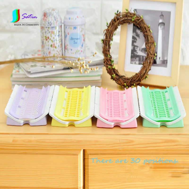 Pink Green Purple Yellow Colorful Plastic DIY Cross Stitch Accessory 30 Position Row Line Tool Arrange Needle Thread Tool S0049N
Pink Green Purple Yellow Colorful Plastic DIY Cross Stitch Accessory 30 Position Row Line Tool Arrange Needle Thread Tool S0049N