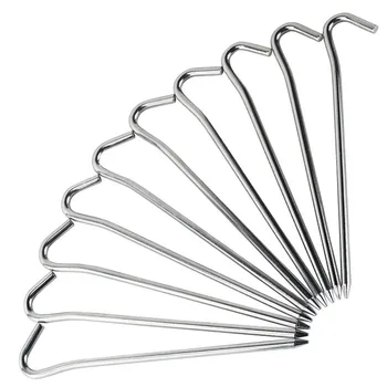5pcs Tent Pegs Aluminum Alloy Tent Nails Sun Shelter Accessories Outdoor Camping Hiking Traveling Tool Fishing Equipment 18cm
5pcs Tent Pegs Aluminum Alloy Tent Nails Sun Shelter Accessories Outdoor Camping Hiking Traveling Tool Fishing Equipment 18cm