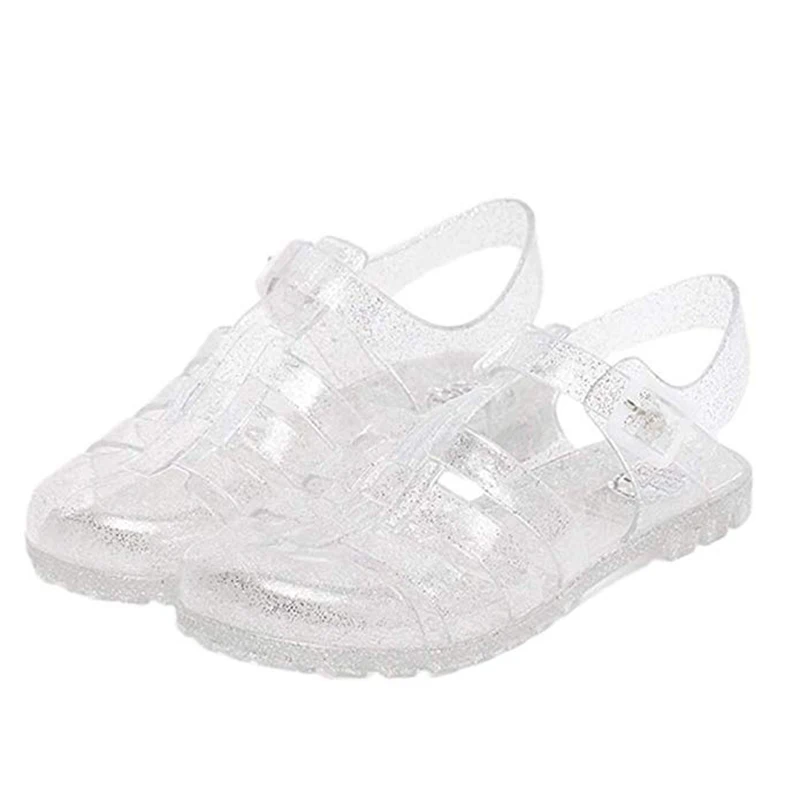 Women's Sandals New Arrival Fashion T-Strap Slingback Water Proof Jelly Shoes Transparent Summer Flat Outdoor Beach Rain Shoes
Women's Sandals New Arrival Fashion T-Strap Slingback Water Proof Jelly Shoes Transparent Summer Flat Outdoor Beach Rain Shoes