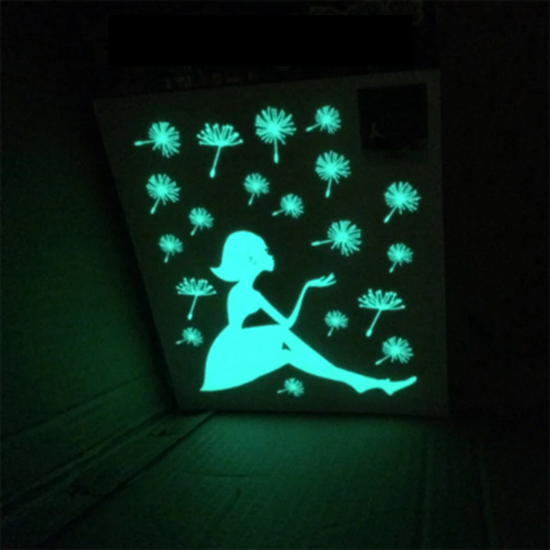 New DIY luminous paster home decor wall stickers dandelion butterfly girl creative figures posters arts fluorescence sticker
New DIY luminous paster home decor wall stickers dandelion butterfly girl creative figures posters arts fluorescence sticker
