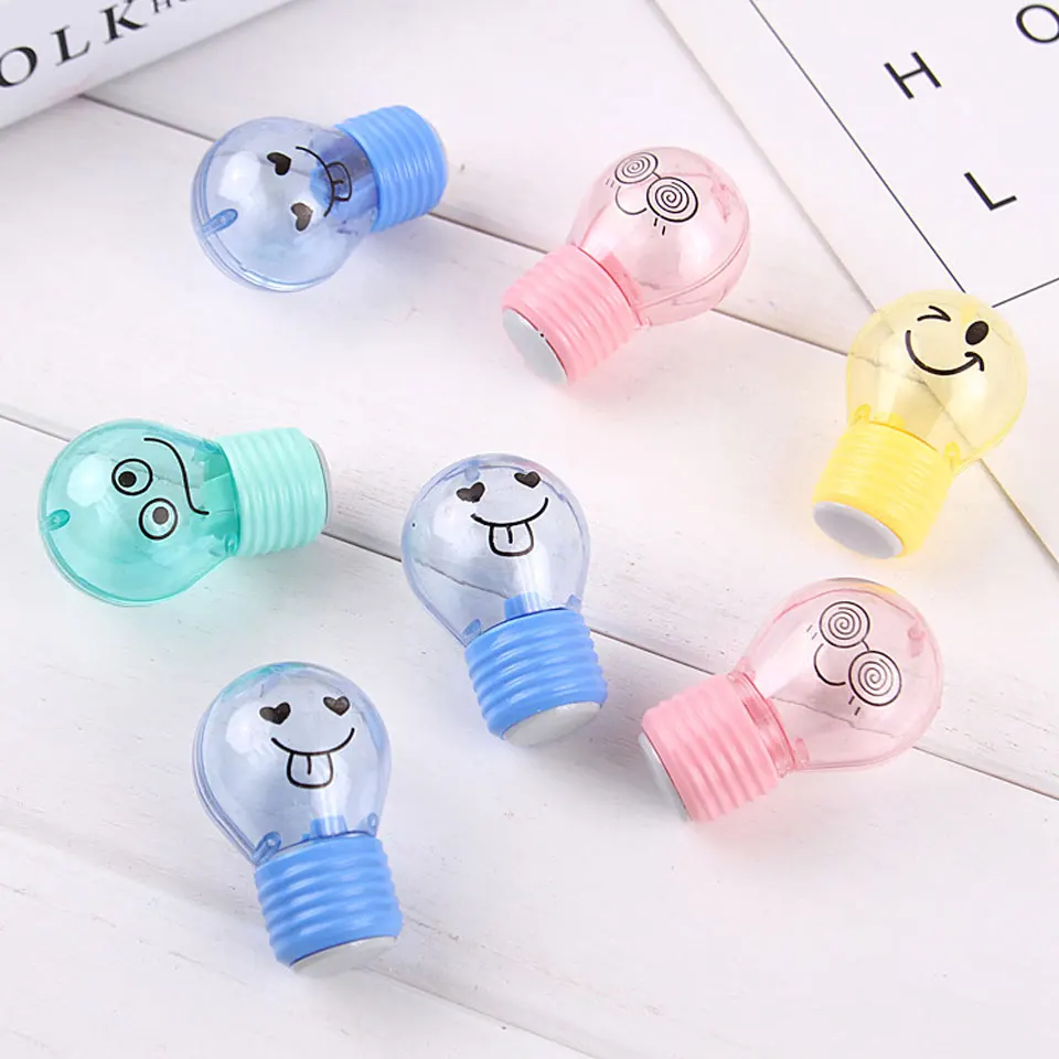 10 Pcs/lot Mechanical Pencil Sharpener Kawaii Stationary Cute Light Bulb Machine For School Kids Gift Students Pencil Standard
10 Pcs/lot Mechanical Pencil Sharpener Kawaii Stationary Cute Light Bulb Machine For School Kids Gift Students Pencil Standard