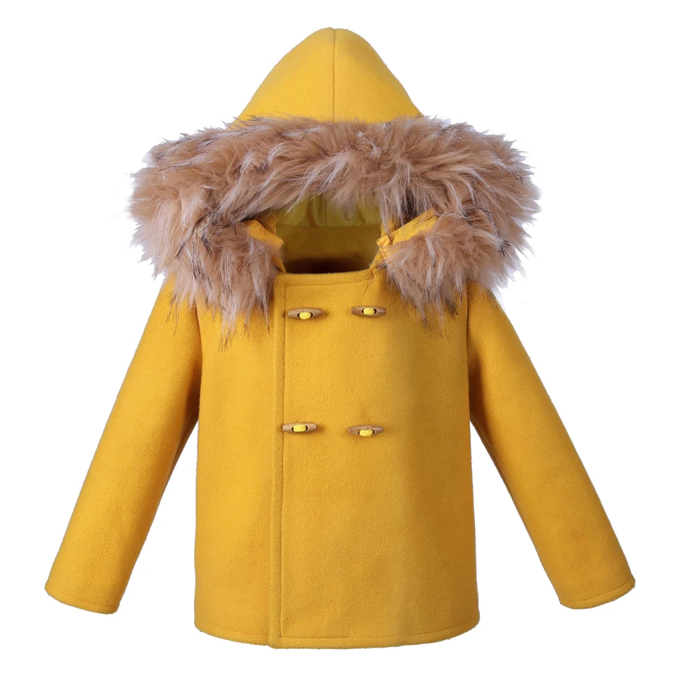 Pettigirl Yellow Boys Coats Faux Fur Hooded Warm Children Winter Clothes Boys Outwear Kids Clothing B-DMOC008-B107
Pettigirl Yellow Boys Coats Faux Fur Hooded Warm Children Winter Clothes Boys Outwear Kids Clothing B-DMOC008-B107