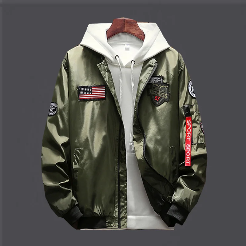 Men Bomber Jacket Fashion Printed Harajuku Pilot Street Printed Kodak Jackets Men Coat Brand Clothing Hip Hop MA1 Outerwear
Men Bomber Jacket Fashion Printed Harajuku Pilot Street Printed Kodak Jackets Men Coat Brand Clothing Hip Hop MA1 Outerwear