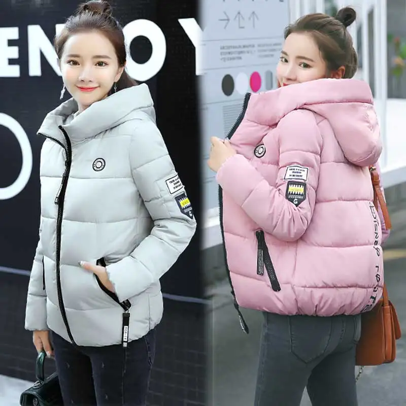 2019 Winter Fashion Hooded women's jacket coat women's down cotton dress cropped slim fit jacket bread Suit
2019 Winter Fashion Hooded women's jacket coat women's down cotton dress cropped slim fit jacket bread Suit