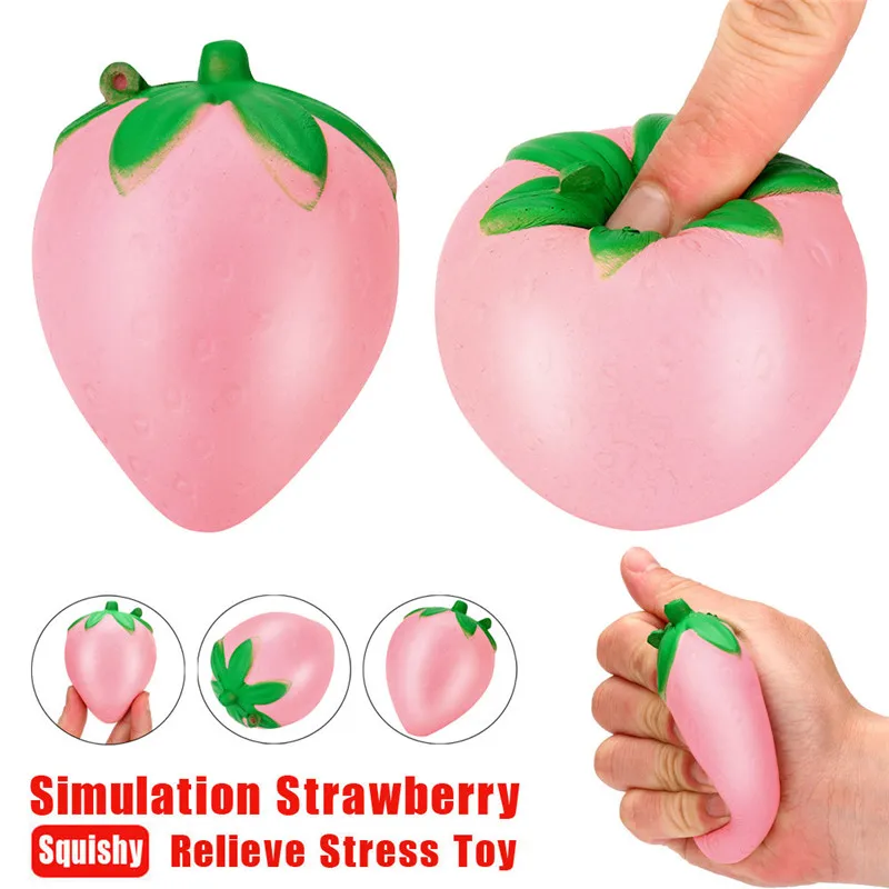 Cute Pink Strawberry Scented squishy Slow Rising squishy Toy Collection Stress Reliever Decor antistress toys for children
Cute Pink Strawberry Scented squishy Slow Rising squishy Toy Collection Stress Reliever Decor antistress toys for children
