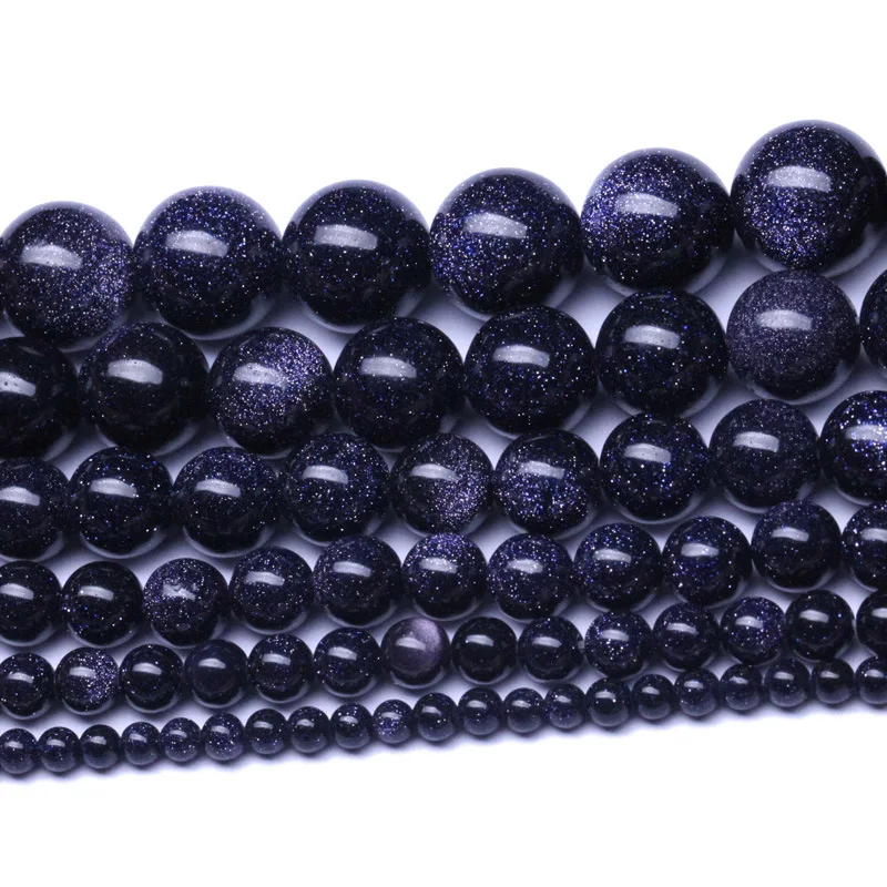 1 Strand Blue Sand Round Spacer Beads 4mm 6mm 8mm 10mm 12mm Natural Stone Beads Materials DIY Jewelry Making Women Bracelets
1 Strand Blue Sand Round Spacer Beads 4mm 6mm 8mm 10mm 12mm Natural Stone Beads Materials DIY Jewelry Making Women Bracelets