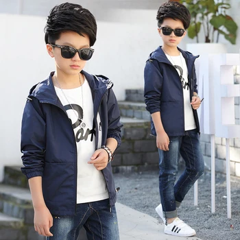 Boys Jacket Spring Children Coat Autumn Kids Jacket Boys Outerwear Coats Hoodies Boy Windbreaker Baby Clothes Clothing For 5-15Y
Boys Jacket Spring Children Coat Autumn Kids Jacket Boys Outerwear Coats Hoodies Boy Windbreaker Baby Clothes Clothing For 5-15Y
