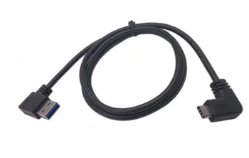 10pcs x Right Angle USB 3.0 Male to USB3.1 Type-C Male Left & Right Angle USB Data Sync & Charge Cable 1 meter
10pcs x Right Angle USB 3.0 Male to USB3.1 Type-C Male Left & Right Angle USB Data Sync & Charge Cable 1 meter