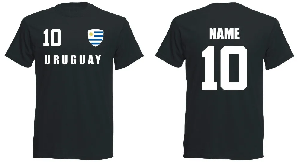 Uruguay T-Shirt Look Footballer Name + No. Footballer Newest 2019 T-Shirt Fashion O-Neck T Shirt Brand Men'S Tee Shirts
Uruguay T-Shirt Look Footballer Name + No. Footballer Newest 2019 T-Shirt Fashion O-Neck T Shirt Brand Men'S Tee Shirts