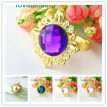 21 colors Upick--12pcs/lot Gold Plated Napkin Ring Serviettes Wedding Party Favour Bridal Dinner Decor Wedding Bridal Supplies
21 colors Upick--12pcs/lot Gold Plated Napkin Ring Serviettes Wedding Party Favour Bridal Dinner Decor Wedding Bridal Supplies