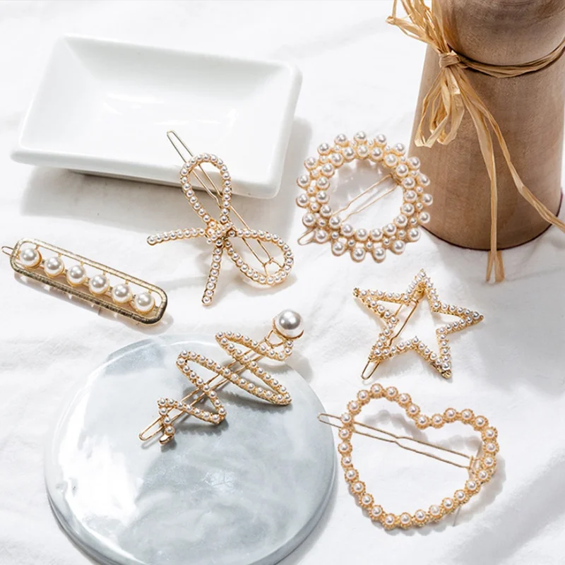 New 2019 Fashion Women Korean Girls Pearl Hair Clip Snap Barrette Stick Hairpin Bobby Hair Accessories
New 2019 Fashion Women Korean Girls Pearl Hair Clip Snap Barrette Stick Hairpin Bobby Hair Accessories