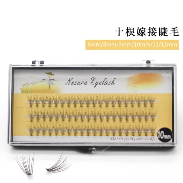 by dhl 100pcs Silk Eyelashes 6/8/9/10/11/12/14mm Wave Individual Eyelashes Extension Of Mink Black Soft False Eye Lashes
by dhl 100pcs Silk Eyelashes 6/8/9/10/11/12/14mm Wave Individual Eyelashes Extension Of Mink Black Soft False Eye Lashes
