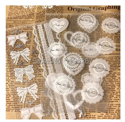 HOT!<10bag/lot>About 80pcs white lace decorative pvc stickers wedding decoration gift sealing sticker diy craft scrapbook
HOT!<10bag/lot>About 80pcs white lace decorative pvc stickers wedding decoration gift sealing sticker diy craft scrapbook