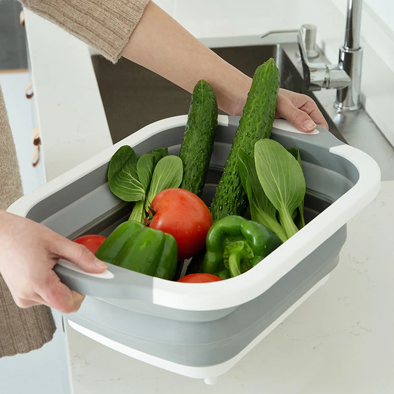 12000ML Vegetable Basket Cutting Board Multifunction Collapsible Colander for Fruit Kitchen Foldable Strainer Basket BPA Free
12000ML Vegetable Basket Cutting Board Multifunction Collapsible Colander for Fruit Kitchen Foldable Strainer Basket BPA Free