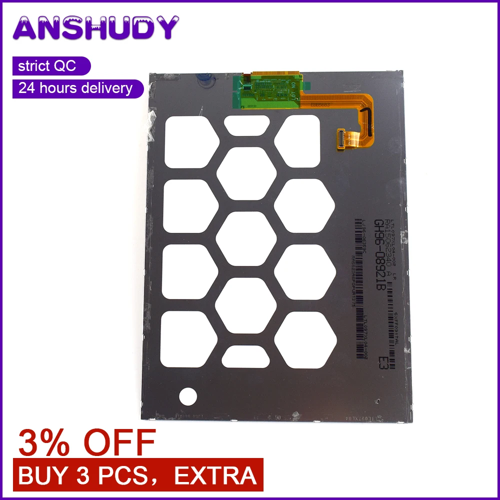For Samsung Galaxy Tab A 9.7 SM-T550 T550 T551 T555 LCD Display Screen Monitor Panel Module
For Samsung Galaxy Tab A 9.7 SM-T550 T550 T551 T555 LCD Display Screen Monitor Panel Module