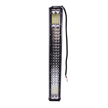 Car Work Light 23 Inch 324W 6000K 30000LM LED Strip Light Work Driving Modified Off-road Vehicle Roof Strip Light
Car Work Light 23 Inch 324W 6000K 30000LM LED Strip Light Work Driving Modified Off-road Vehicle Roof Strip Light