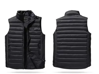 3 levels adjustable Temp. Electric heating vest Smart Heated vest Winter Thermal waistcoat with power bank
3 levels adjustable Temp. Electric heating vest Smart Heated vest Winter Thermal waistcoat with power bank