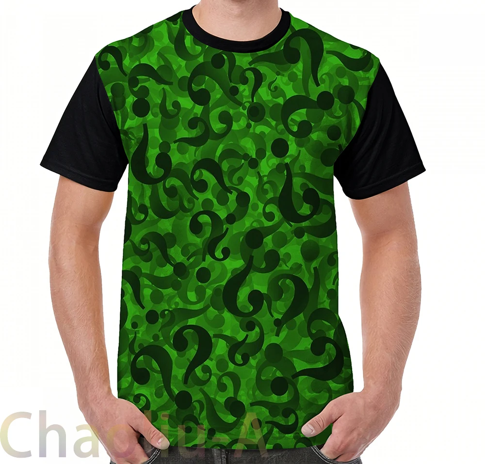 Riddler T-Shirt men funny printed t shirt women tops tees Short Sleeve Casual tshirts
Riddler T-Shirt men funny printed t shirt women tops tees Short Sleeve Casual tshirts