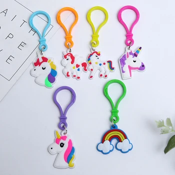 12pcs/lot Super Cute Rainbow Horse Unicorn Keychian Pendant Toys Bag Charms Handbag Accessory Rings Gifts For Kids Wholesale
12pcs/lot Super Cute Rainbow Horse Unicorn Keychian Pendant Toys Bag Charms Handbag Accessory Rings Gifts For Kids Wholesale