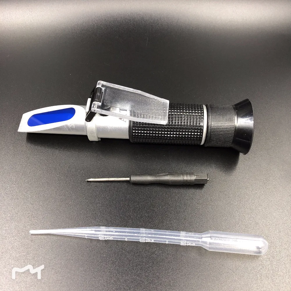 Hand-held refractometer Refractometer Sugar meter Salinometer Freezing point meter Hydrography Measuring sugar meter 0-32%
Hand-held refractometer Refractometer Sugar meter Salinometer Freezing point meter Hydrography Measuring sugar meter 0-32%