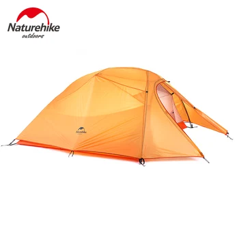 Naturehike Tent 2-3 Person silicone Hiking Camping Tent Double Layer NH Ultralight Outdoor Tent Waterproof Aluminum Rod 
Naturehike Tent 2-3 Person silicone Hiking Camping Tent Double Layer NH Ultralight Outdoor Tent Waterproof Aluminum Rod