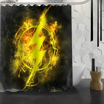 The Flash Shower Curtain Waterproof Fabric Bath Curtain Polyester Fabric Bathroom Curtain 180X200cm150X180cm
The Flash Shower Curtain Waterproof Fabric Bath Curtain Polyester Fabric Bathroom Curtain 180X200cm150X180cm