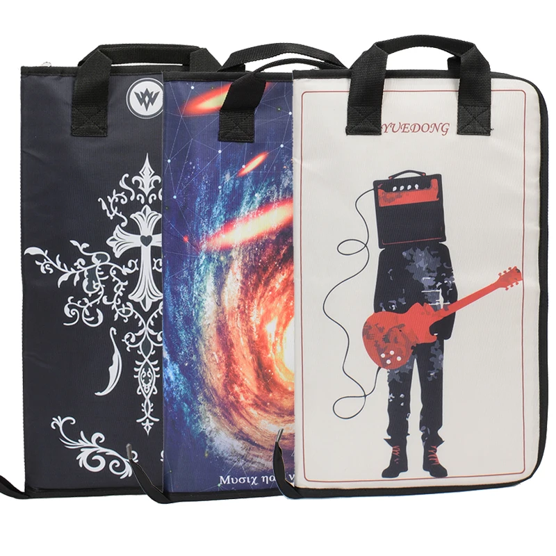 Thickening multi-pattern drum bag Large-capacity drum kit Drum hammer drum mallet shoulder pack Pack that can hold music scores
Thickening multi-pattern drum bag Large-capacity drum kit Drum hammer drum mallet shoulder pack Pack that can hold music scores