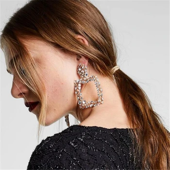 2019 Big Vintage Earrings For Women Colorful Geometric Statement Metal Earring Hanging Fashion Jewelry Trend Gift For Friend
2019 Big Vintage Earrings For Women Colorful Geometric Statement Metal Earring Hanging Fashion Jewelry Trend Gift For Friend